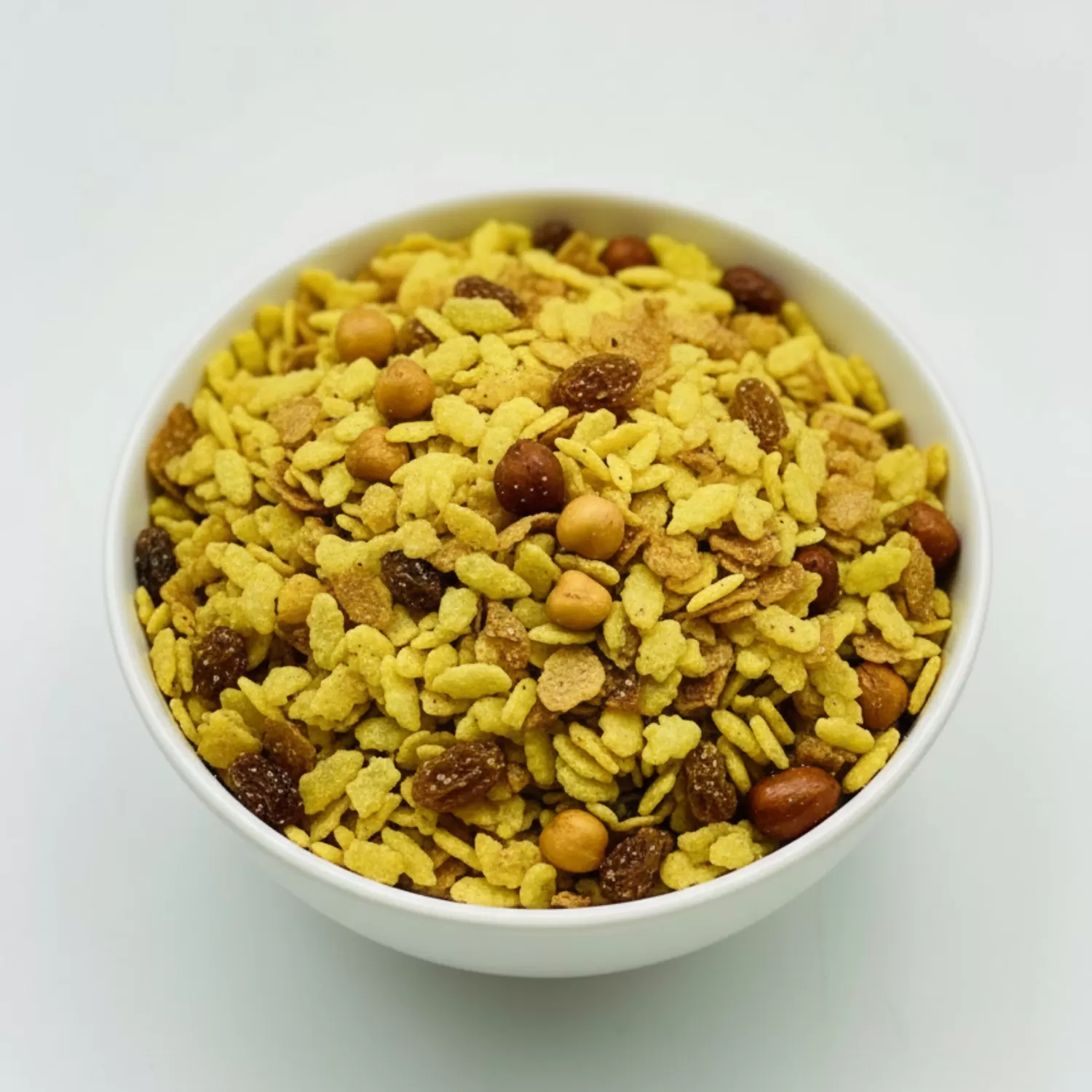 Khata Meetha Roasted Poha Chana