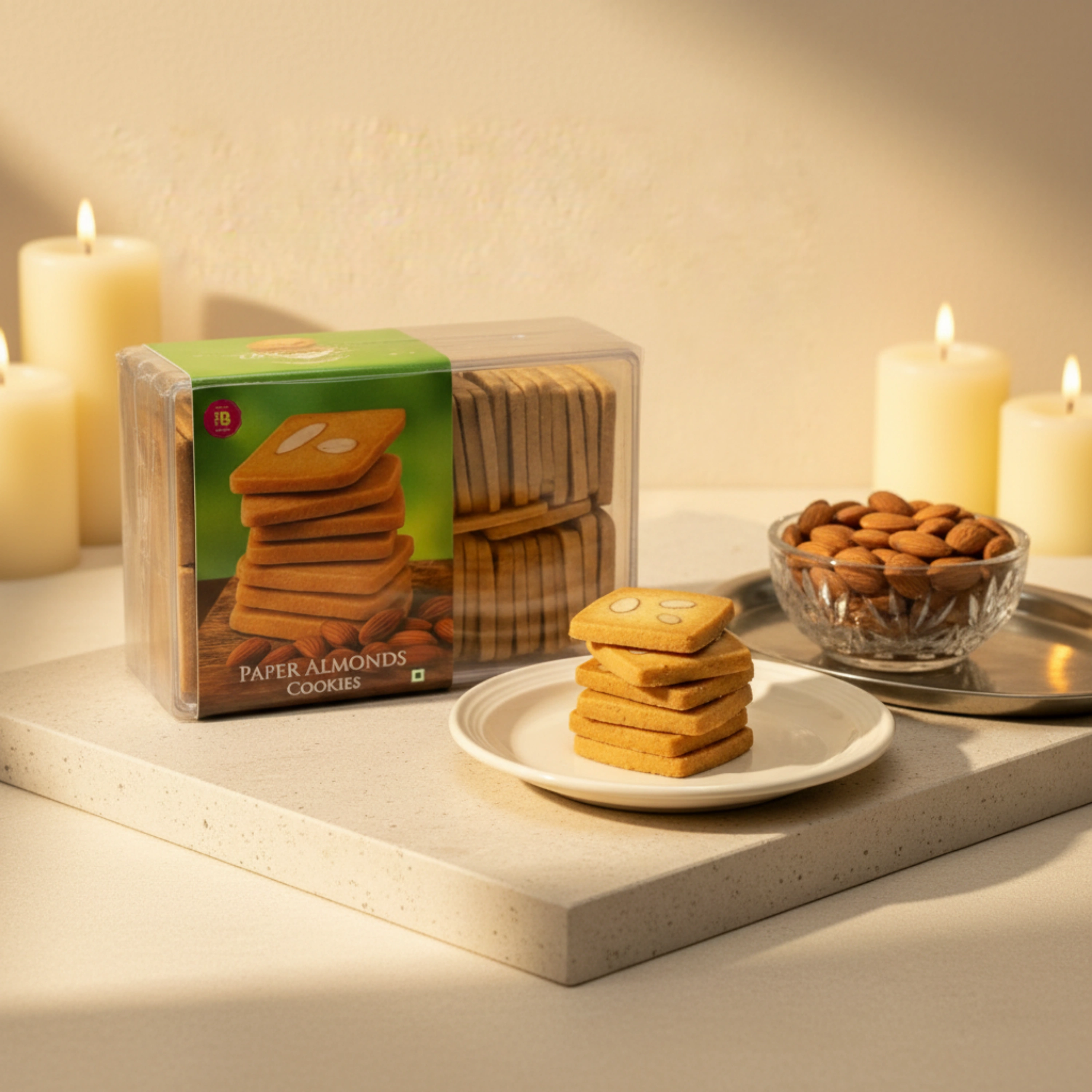 Paper Almonds Cookies